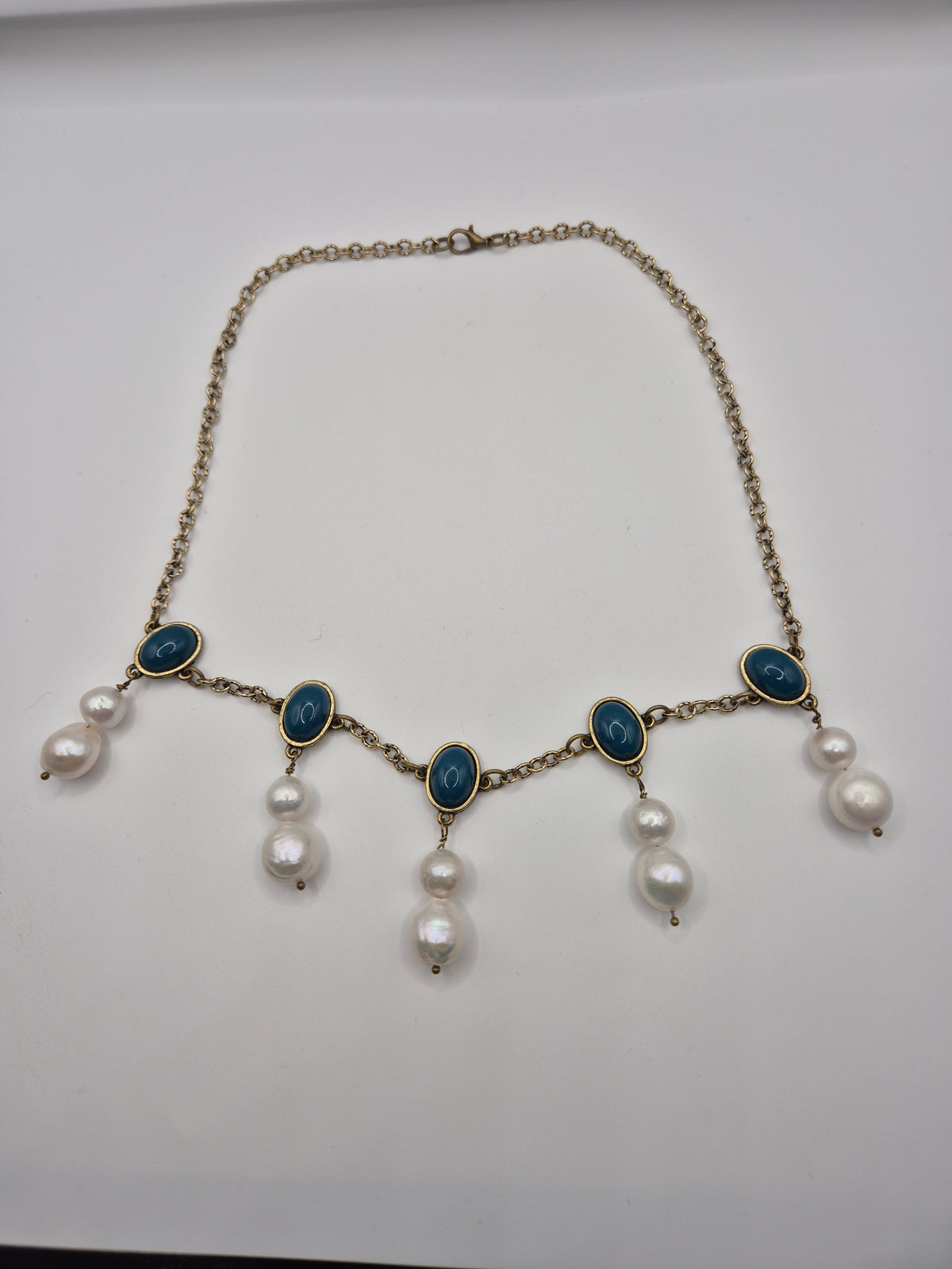Statement Antique Pearl Necklace