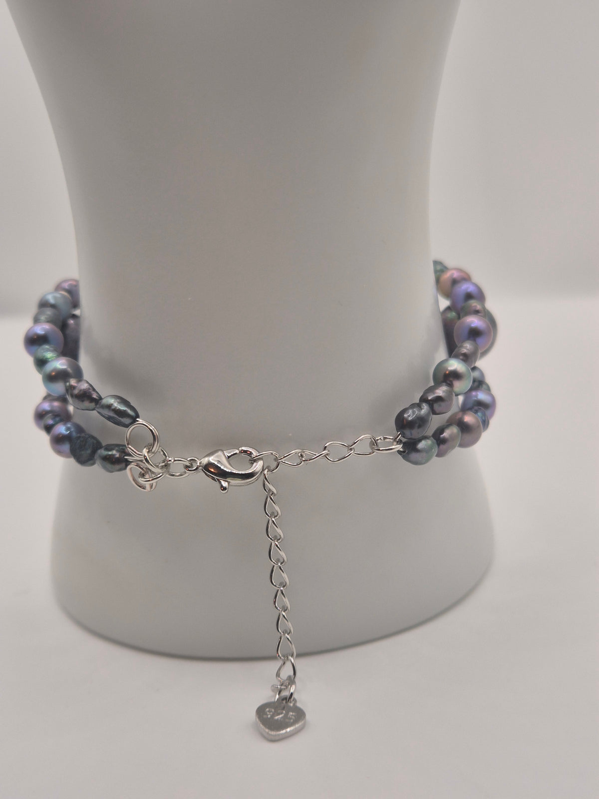 Mystic Peacock Pearl Bangle