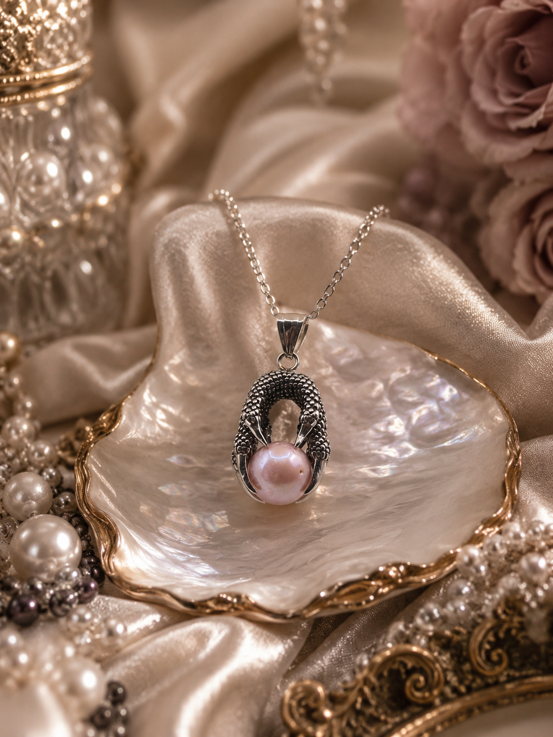 Medieval Dragon Claw XL Edison Pendant