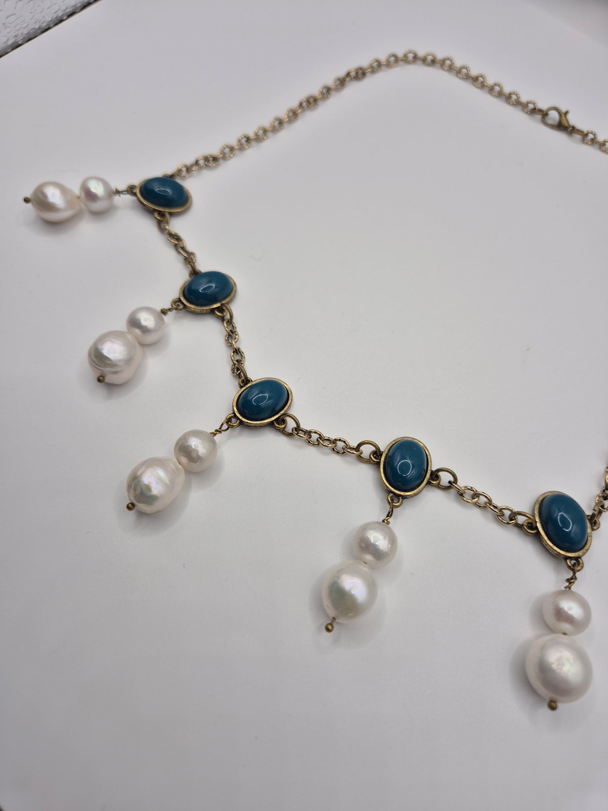Statement Antique Pearl Necklace