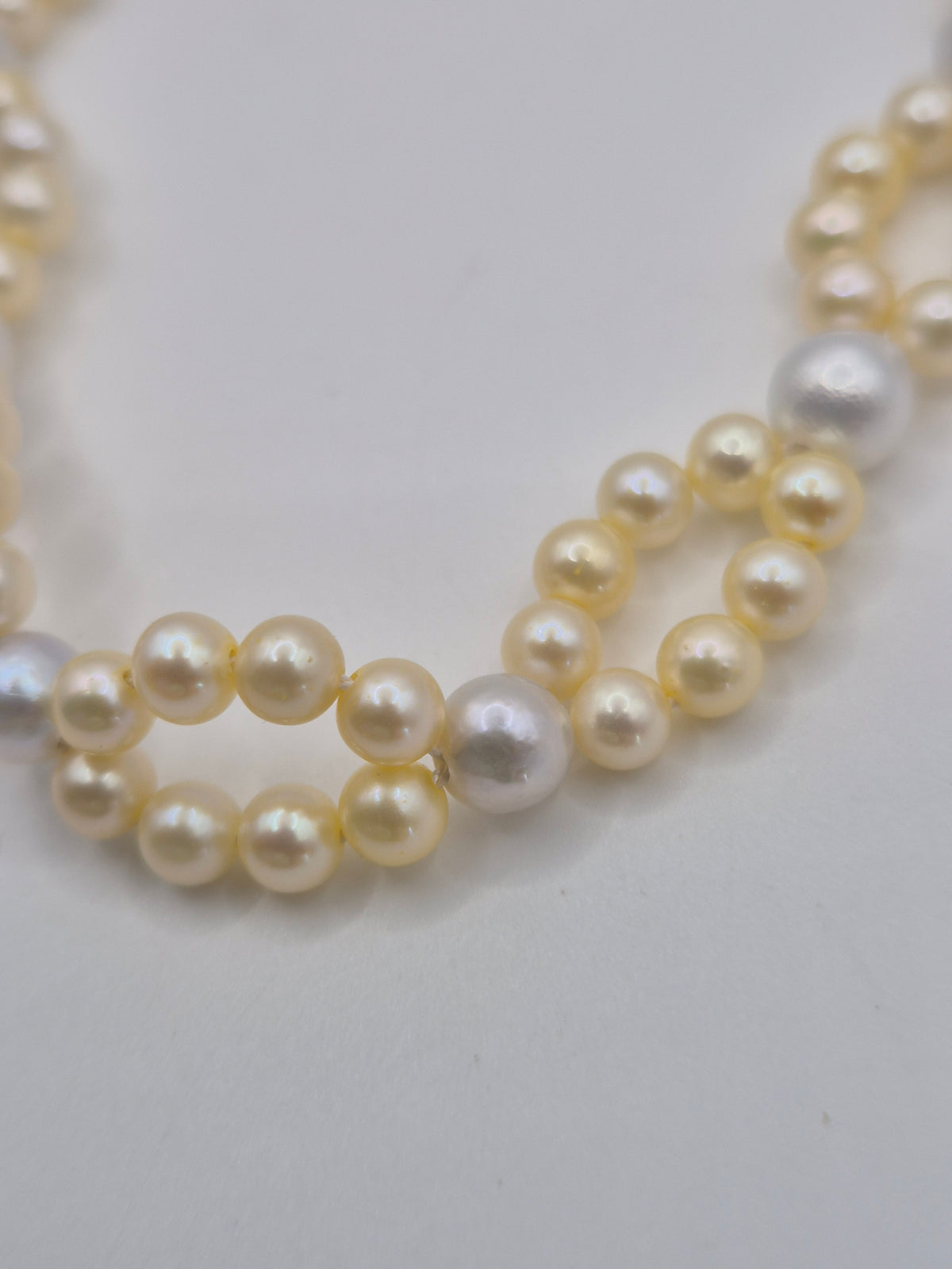 Golden Infinity Pearl Bracelet