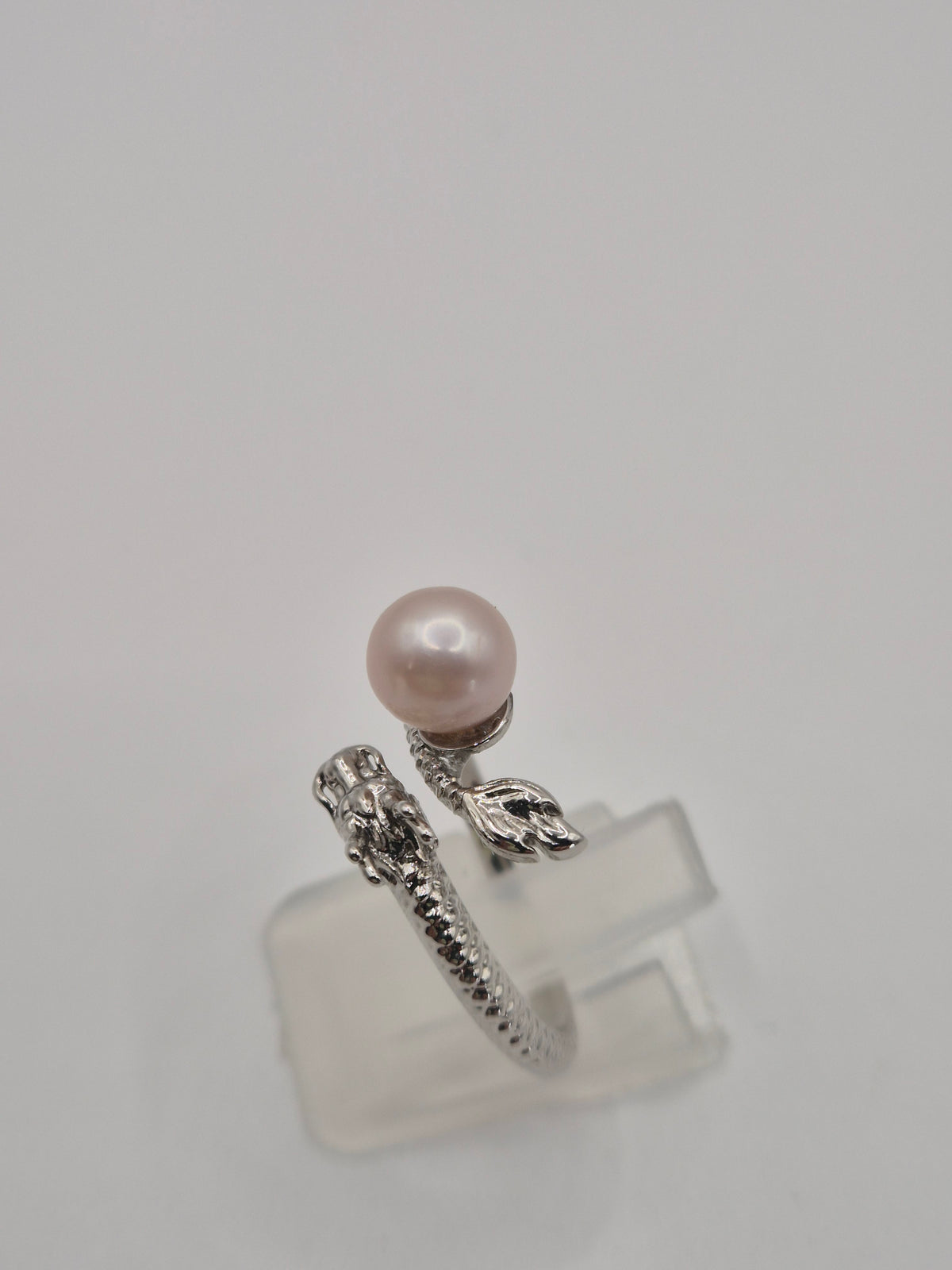 Cute Dragon Pearl Ring