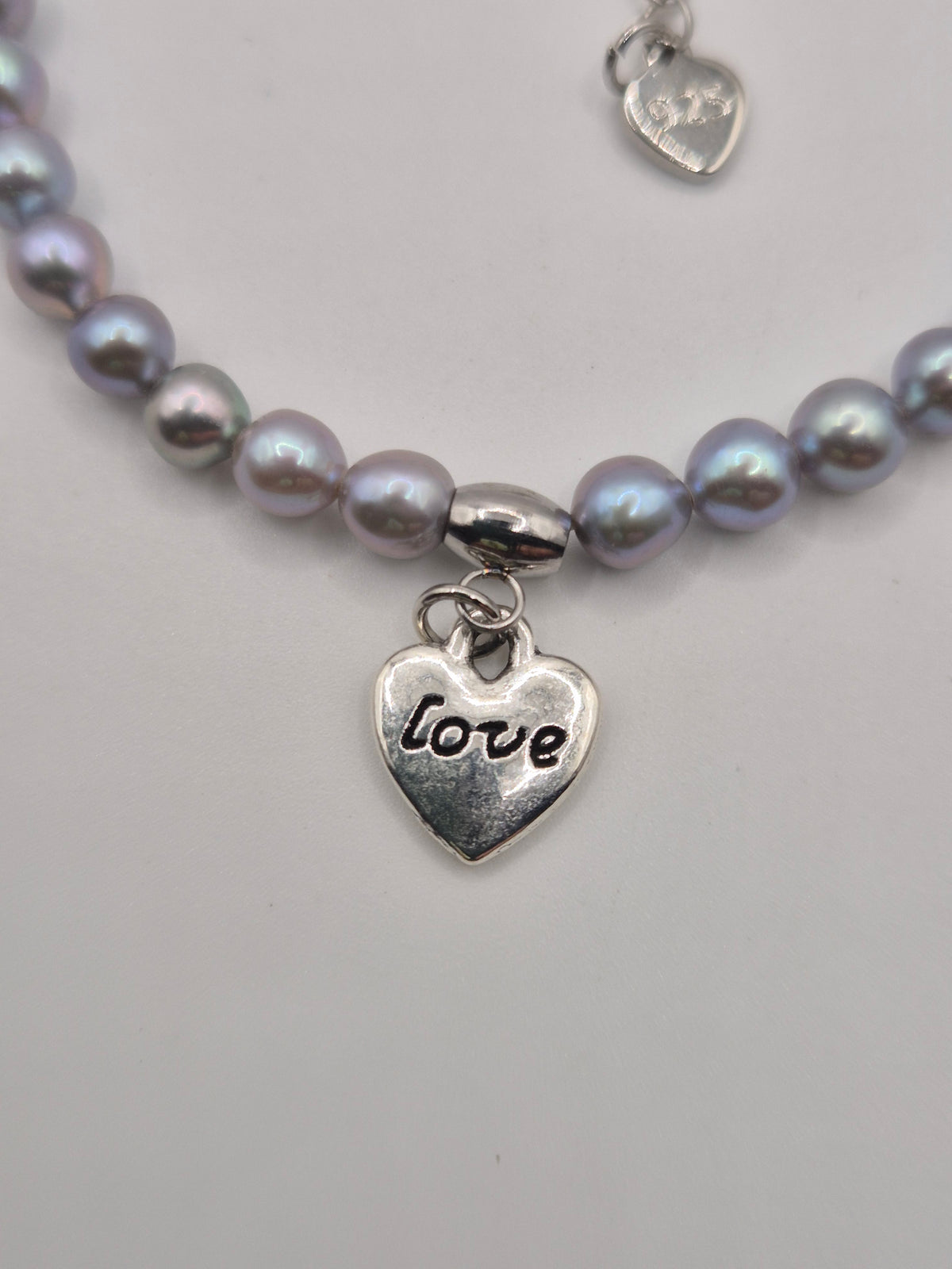 Loving Blue Blush Pearl Bracelet