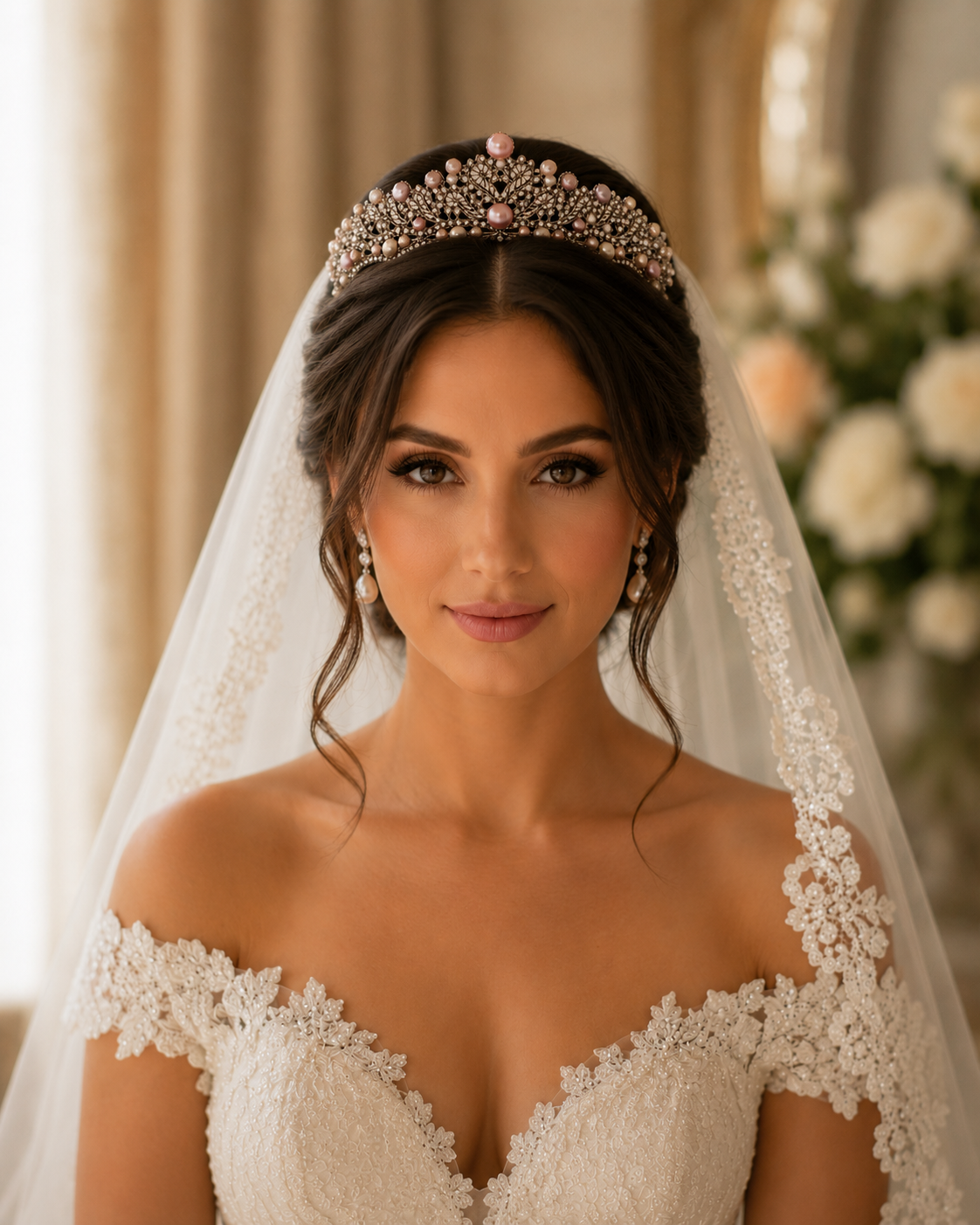 Princess Candy Pearl Tiara