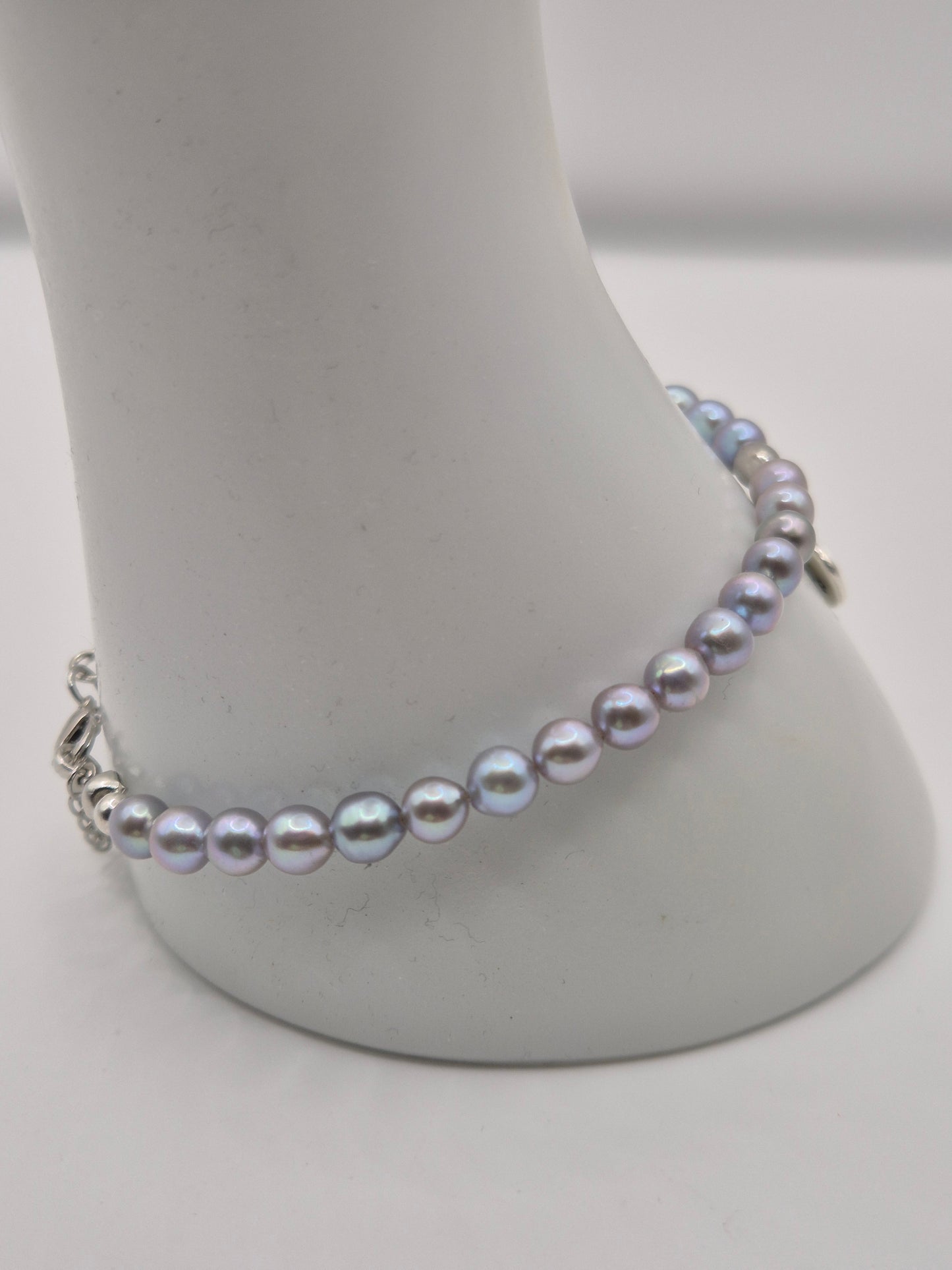 Loving Blue Blush Pearl Bracelet